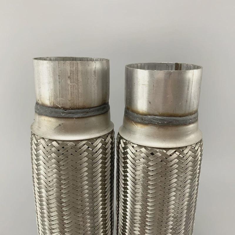 热销80*150*250不锈钢汽车排气管排气软连接不锈钢波纹管金属连接