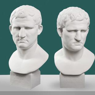 厂家直销写生巴石膏头像硬膜石膏像批发模具素描静物人物阿格里
