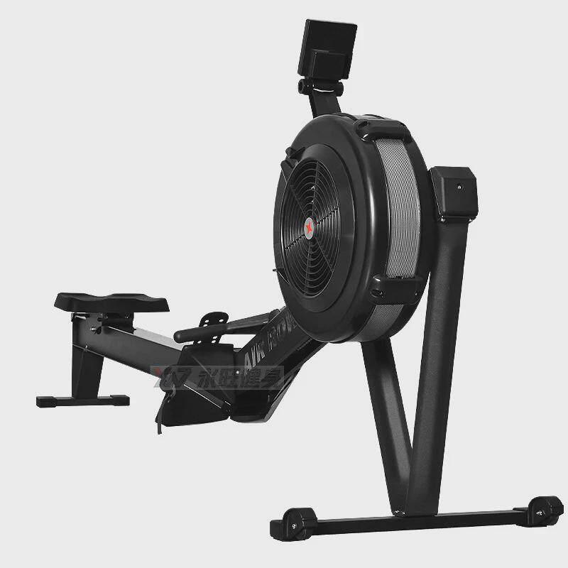 商用健身房私教工作室坐式风阻生产划船机工厂腿部上身肌肉群锻炼