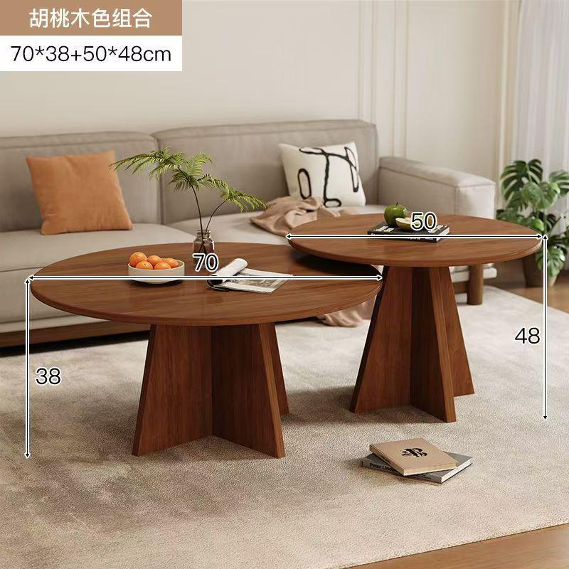 北欧茶几卧室实木小茶几小户型桌子简约现代客厅家用简易小圆桌子