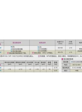 X轴E-EHX11直线电动滑台线性滚珠引导光电开关内藏位移光学平台
