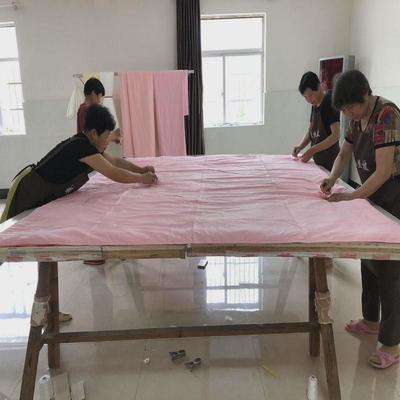 ALJ6桐乡纯手工双宫桑蚕丝100春秋被子母被芯冬被单双人儿童被空