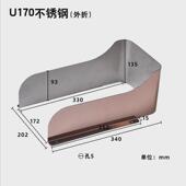 门铃防雨罩人脸识别门禁防水罩室外不锈钢对讲主机户外防尘保护罩