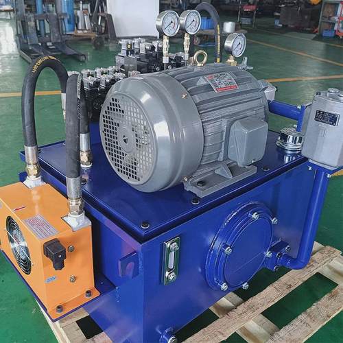 热销设备液压站120l数控冲床液压系统液压泵电动油液压泵械铝材切