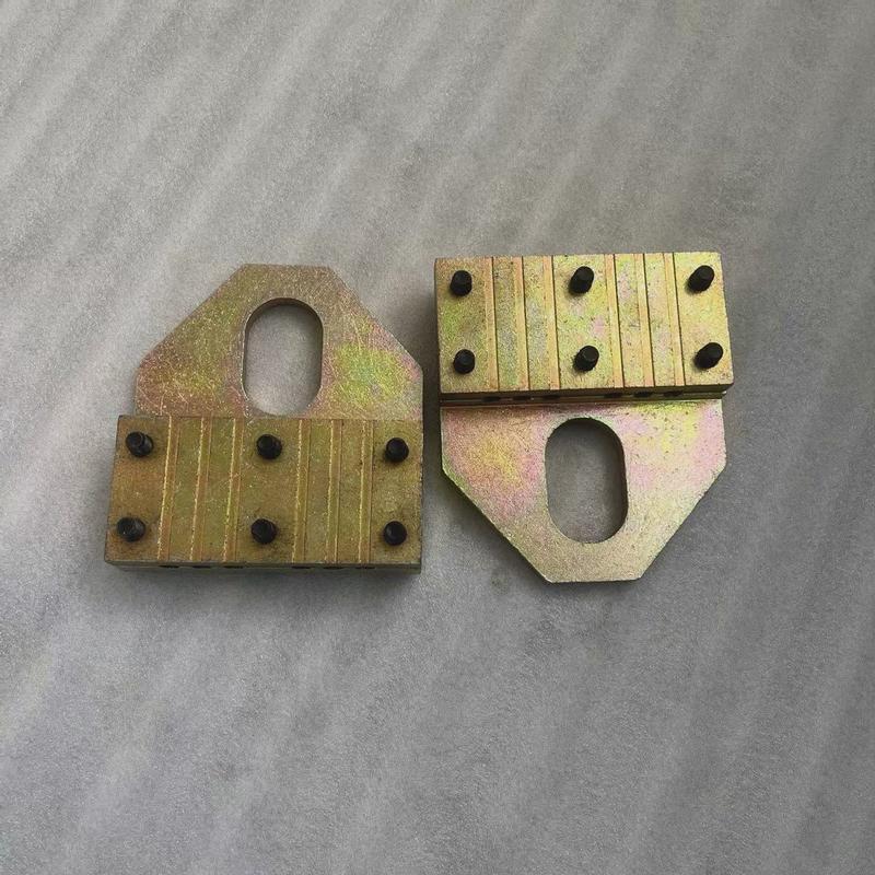 通力电梯钢丝绳提绳器夹绳板夹绳器夹板夹紧器6/8槽10mm