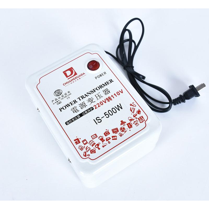 创铧达美日转换变压器电器220v转110v电源电压500w环形变压器