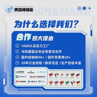 10平方铜线 天鸿祥阻燃供应bv10平方电线单芯7股多股厂家家装