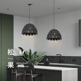 特色创意厂家直销餐厅吊灯家用款 吸音毛毡灯 北欧客厅吊灯简约风格