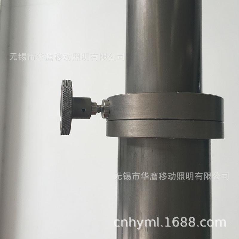 厂家生产活塞式气缸升降三脚架便携式升降移动照明灯轻型高杆