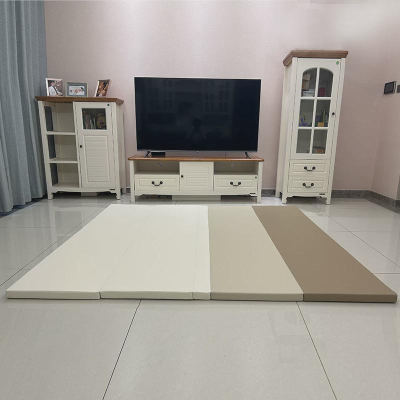 4cm加厚IXPE爬行垫婴幼儿地垫无缝折叠无味游戏垫宝宝爬爬垫