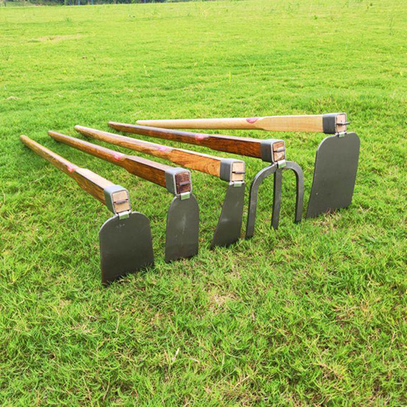 淬火全钢长柄三齿耙子木柄大锄头爪松土开荒勾农用种菜园艺工具,鲜花速递/花卉仿真/绿植园艺,园艺用品套装,淘宝优惠券,粉丝福利购,淘宝优惠卷