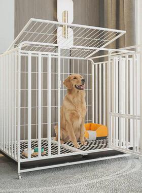 狗笼子拉布拉多中型犬狗笼带厕所家用室内外金毛大型犬笼子狗笼厂