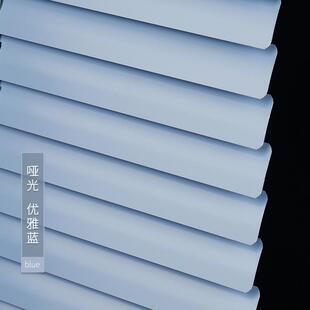 百叶窗帘卷帘办公室遮光遮阳升降免打孔安装 百叶帘 卫生间卷拉式