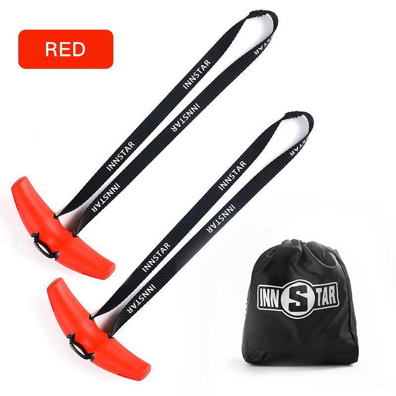 innstar牛角把手龙门架健身配件手柄划船背拉引体向上弧度握把