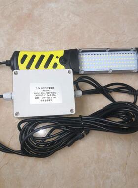 金手把自带变压器低压12v24v36vled工作灯检修汽修维修照明启灯