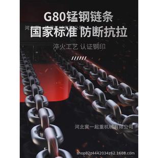 冀吊机环链电动葫芦380 220v提升机1 10吨家用起重机倒链一