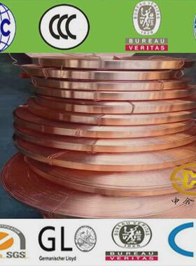 30*340*450*560*680*8100*10导电铜母线排紫铜扁条镀锡铜排