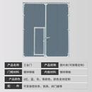 防火门耐高温防火平开门钢制平开门仓库厂房电动保温手动工业门