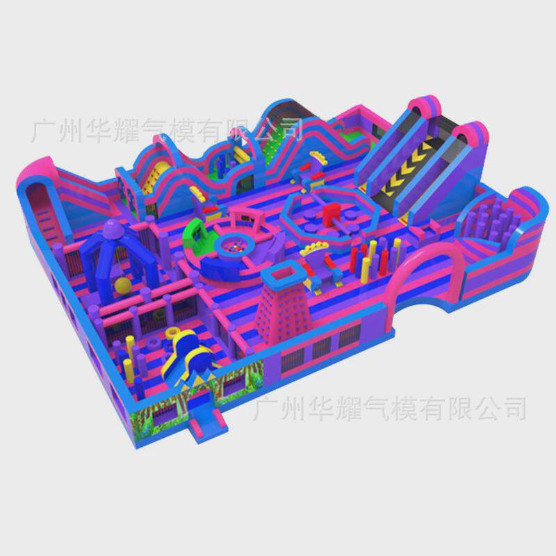 大型充气城堡户外摆摊室外儿童乐园淘气堡滑梯室内新款大型蹦蹦床
