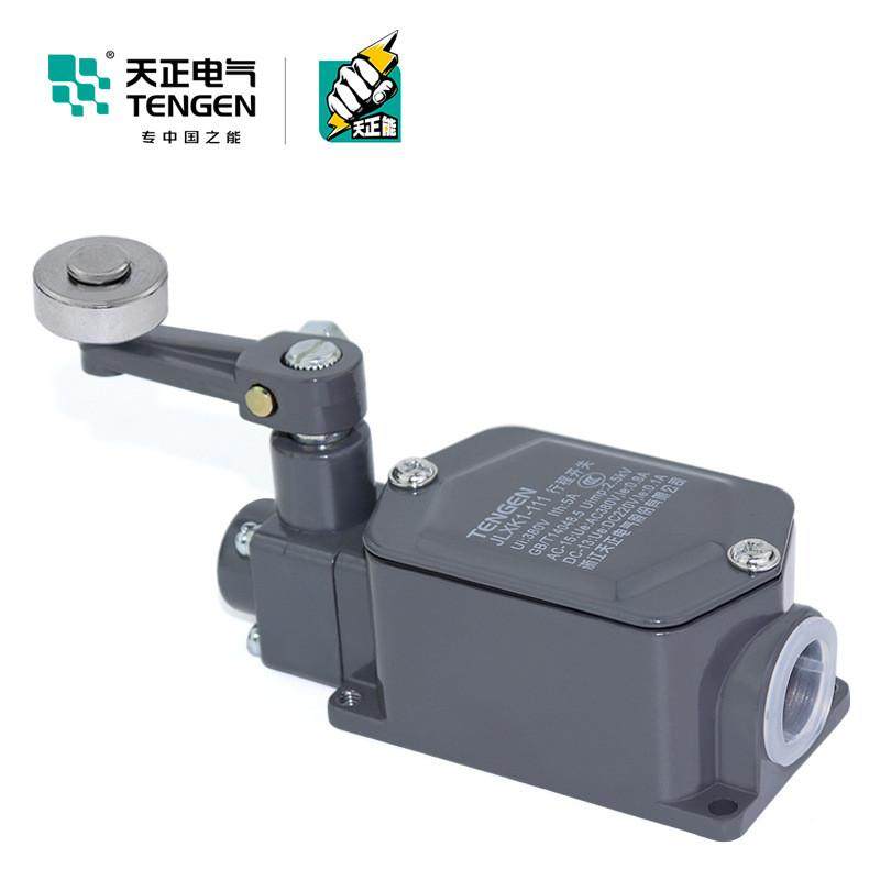 天正tengenjlxk1-111行程开关限位开关自动复位一常开一常闭银点