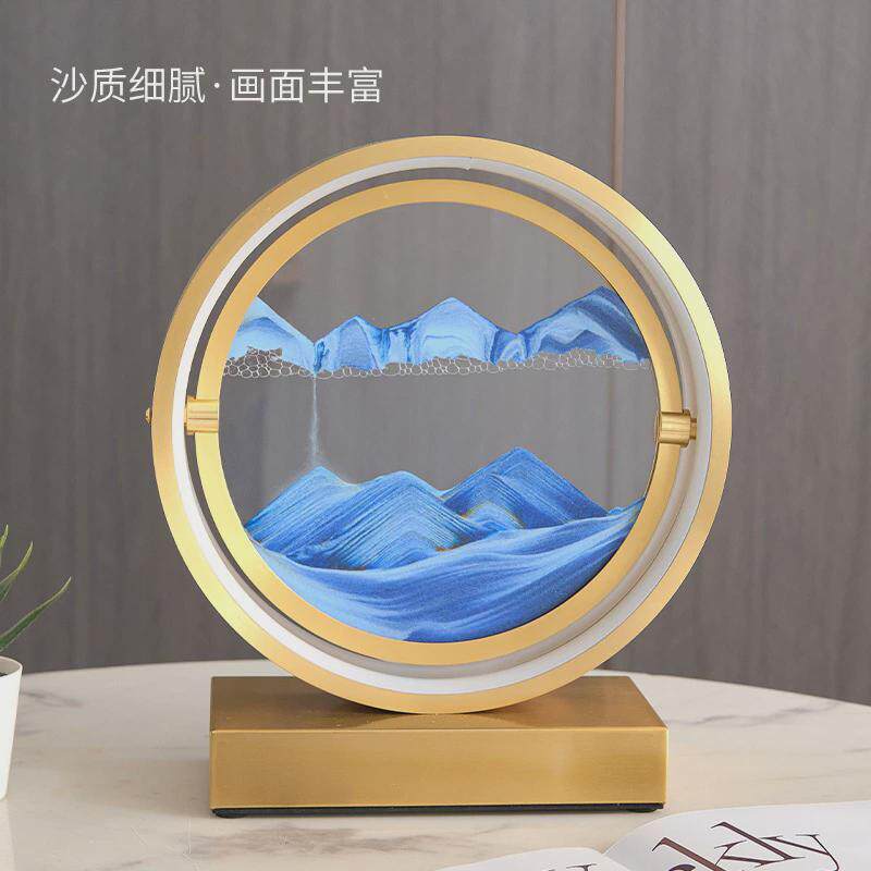 创意流沙台灯卧室床头灯语音声控时尚简约装饰氛围灯ins网红个性