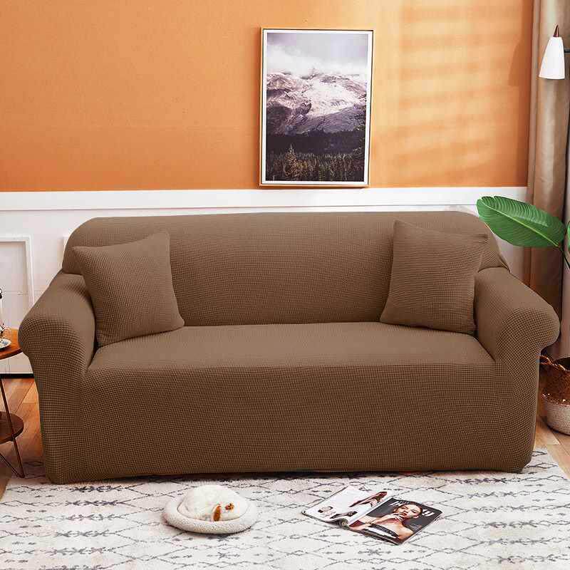 欧式沙发套全包卍能套组合防滑老式四季通用皮沙发弹力沙发罩垫子