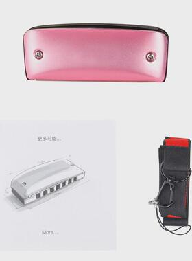 7孔布鲁斯彩色口琴c调d练习人学生调成口琴专业伴奏演奏口吹琴