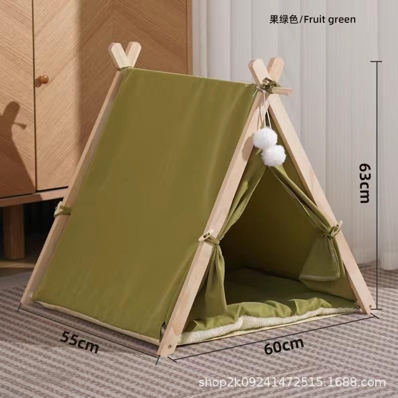 猫窝幼猫宠物狗窝帐篷可拆洗室外帐篷猫窝四季通用小狗窝20斤以内