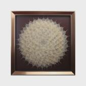 7yx批发现代背景餐厅画客厅沙发轻奢玄关装 饰挂画菩提树叶中式 实