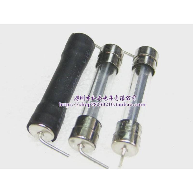 进口玻璃保险丝管T16A 250V 16AL250V 6X30 6X32mm带引线慢熔断