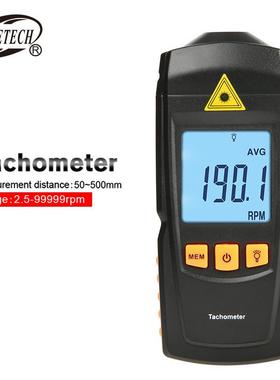 标智GM8905激光转速表非接触式光电转速表发动机测速表Tachometer