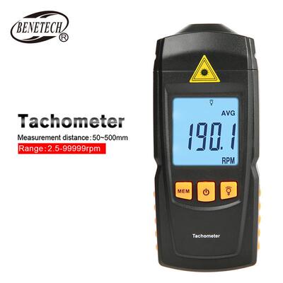标智GM8905激光转速表非接触式光电转速表发动机测速表Tachometer