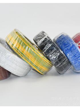 100720单支铜芯线导体铜镀锡80度300v一根导体铜芯线