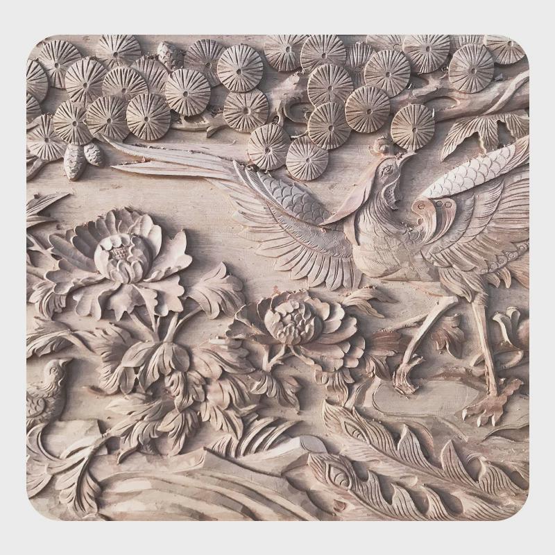 实木花格新中式屏风雕花镂空仿古隔断园林古建门窗厂家承接工程