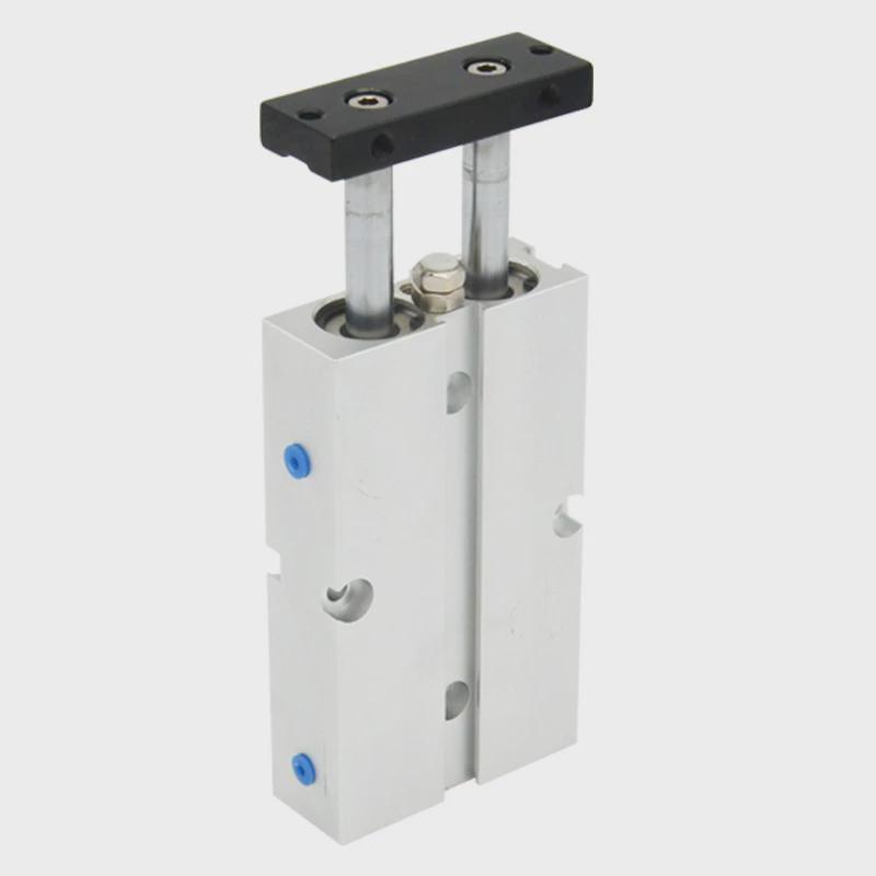 气动元件tntda双轴双活塞导杆气缸tn/tda32系列多规格气缸供应