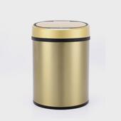 创意感应垃圾桶家用全自动带盖不锈钢大容量充电免踏智能垃圾桶