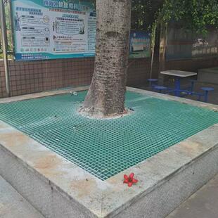 玻璃钢树篦子护树板树池格栅板绿化网格市政地沟盖板玻璃钢格栅