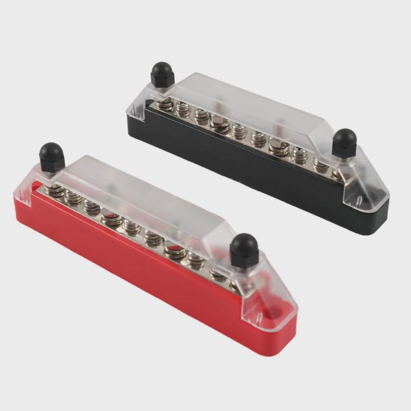 船舶线一对装10路汇配件排4接线柱+6接线螺丝150a房车游艇用