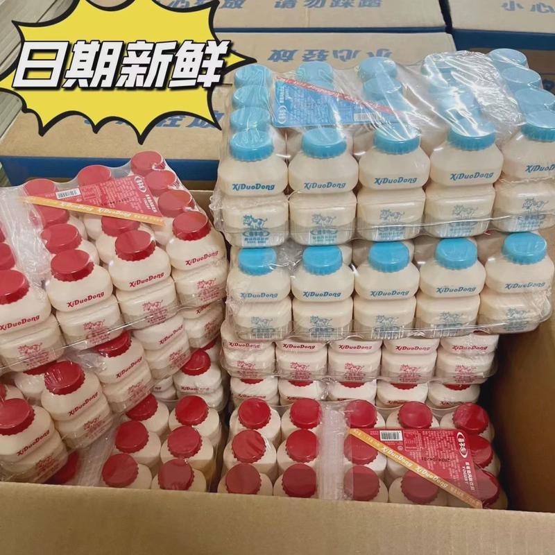 经典酸奶草莓提子菠萝味可爱独立包装迷你瓶装幼儿园礼物怀旧饮料