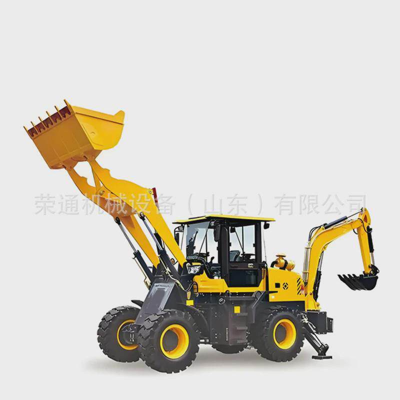 两头忙多功能挖掘装载机市政工程装载一体式挖机农用四驱两头忙