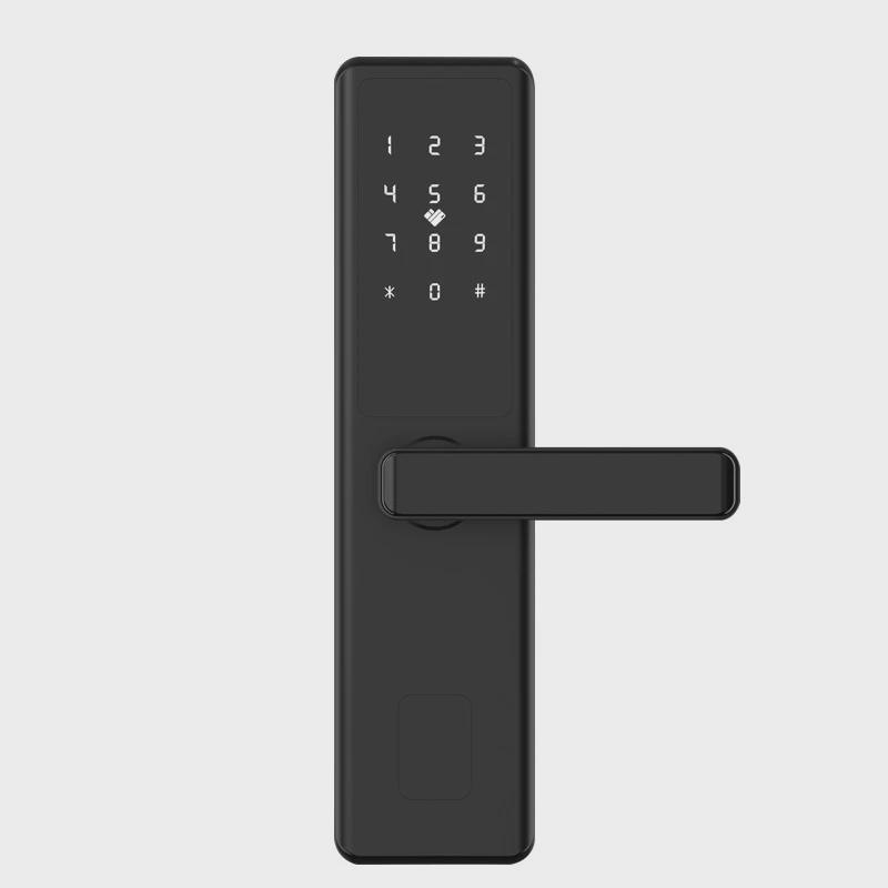 酒店刷卡门锁方款欧款木门锁ic卡客房智能电子门禁宾馆磁卡感应锁