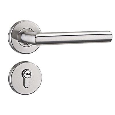 房门sus304不锈钢分体锁工程静音门锁卧室卫生间门锁酒店基亚锁具