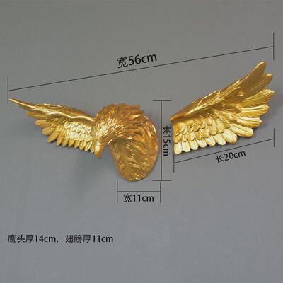 欧式狼头墙面装饰壁挂客厅动物电视背景墙饰立体创意树脂玄关挂件