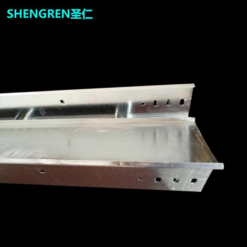 800*200热浸耐腐蚀梯式电缆桥架热镀锌室外防雨防水锌桥架线槽