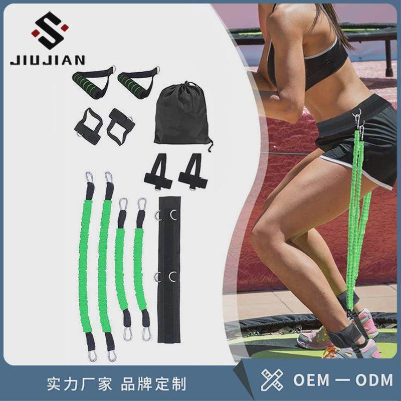 150磅篮球跳跃敏捷拳击训练健身运动弹跳训练器拉绳弹性阻力带