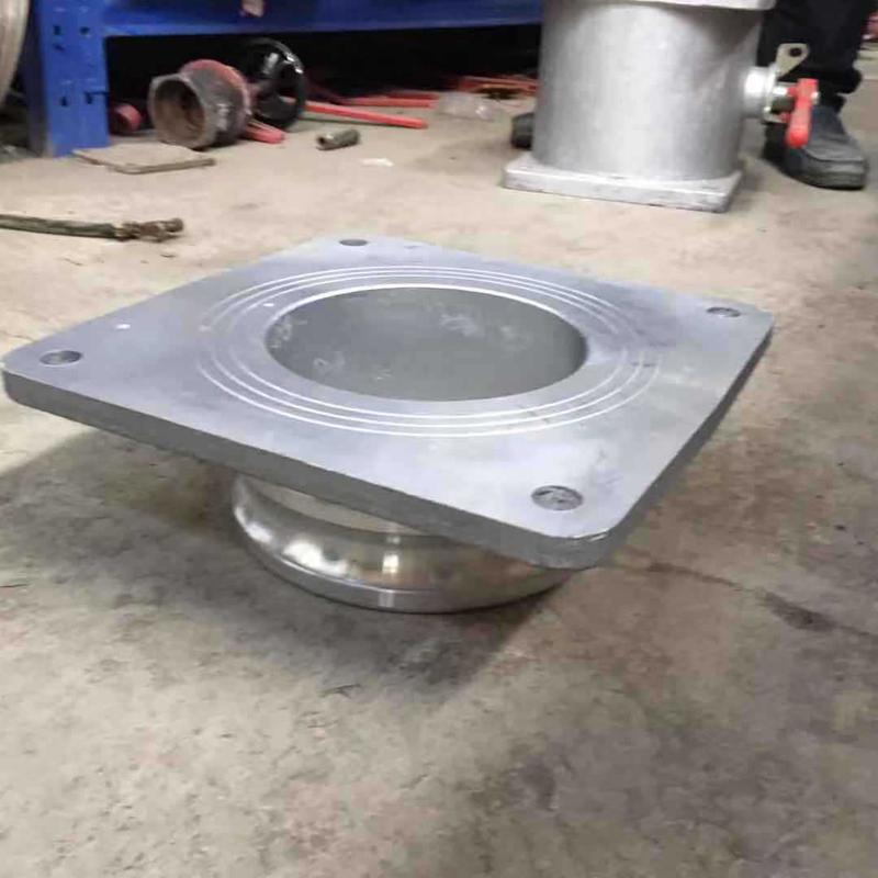 洒水车口径150出口图片-管道连接盘-专用车管道连接法兰