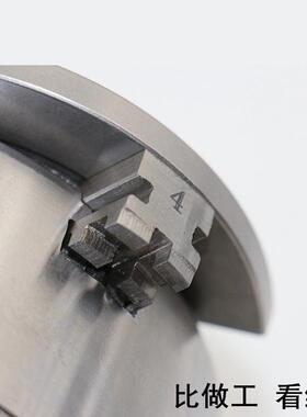 kp96木工卡盘5寸125四爪自定心卡盘m33用4寸100木工车床螺纹卡盘