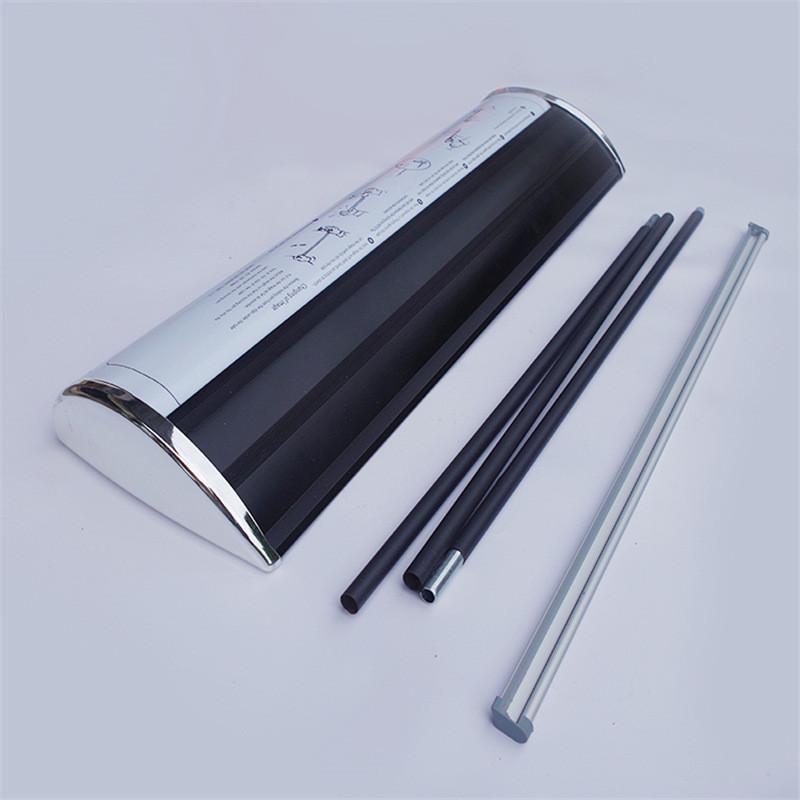 加强型塑钢宽屏80*200易拉宝架门型展架制作画写真喷广告展架批发