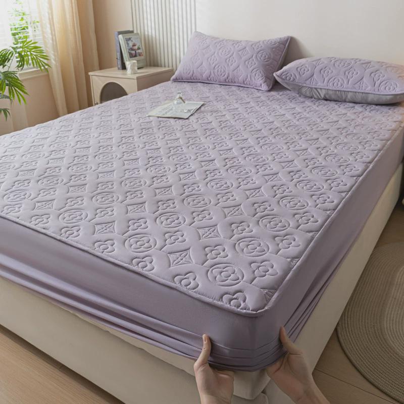 防水隔尿床笠单件夹棉加厚席梦思床垫保护罩防尘防滑床套床罩