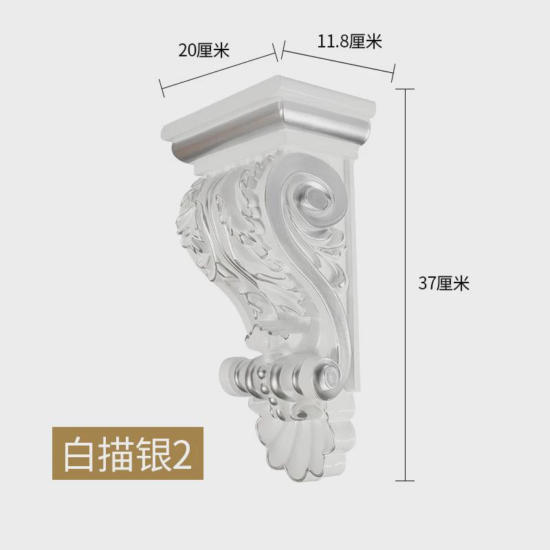 东阳木雕欧式自粘梁托垭口装饰雕花象鼻欧式门洞垭口装饰罗马柱头